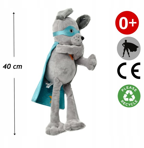 Pies superhero 40 cm