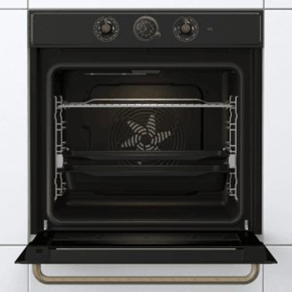 Φούρνος Gorenje BOS67372CLB Ηλεκτρικός Εντοιχιζόμενος με Λειτουργία AirFry Μαύρος