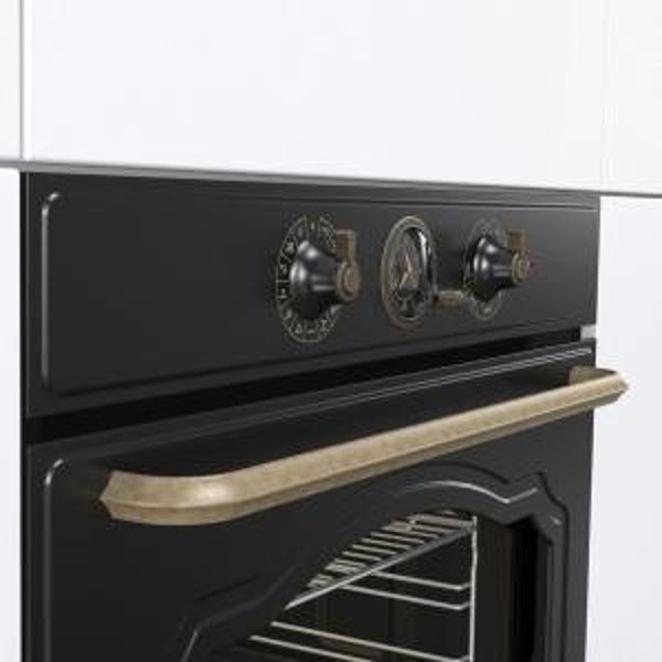 Φούρνος Gorenje BOS67372CLB Ηλεκτρικός Εντοιχιζόμενος με Λειτουργία AirFry Μαύρος