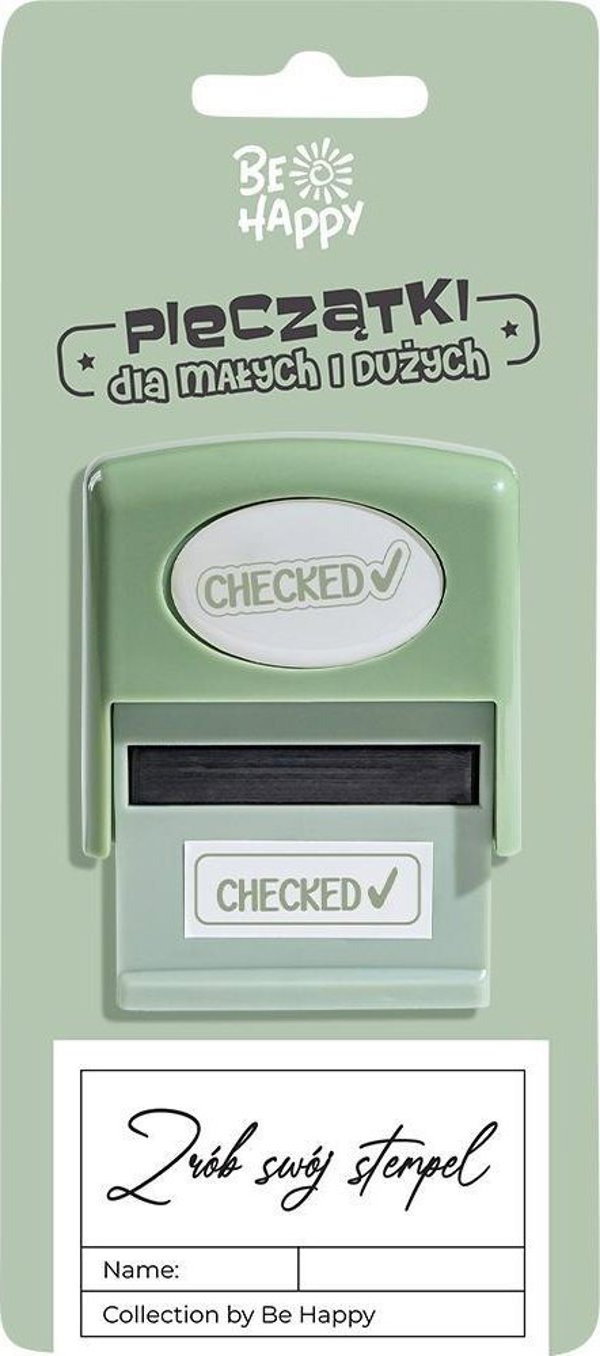 Σφραγίδα με την επιγραφή Checked
