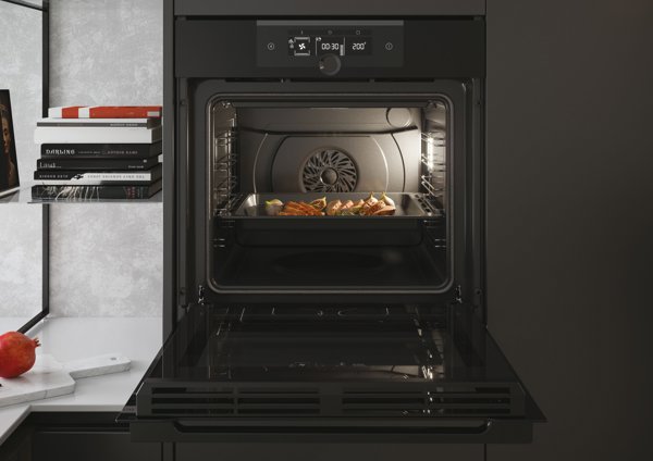 Piekarnik Haier Oven HWO60SM2F3BH 70 L Electric Hydrolytic Electronic Height 59.5 cm Width 59.5 cm Black
