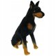 Pies Doberman 65cm 33550