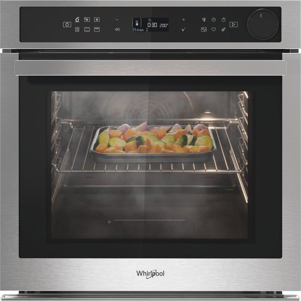 Piekarnik Whirlpool Oven AKZ9S 8271 IX 73 L Electric Hydrolytic/Pyrolysis Electronic Steam function Height 59.5 cm Width 59.5 cm Black