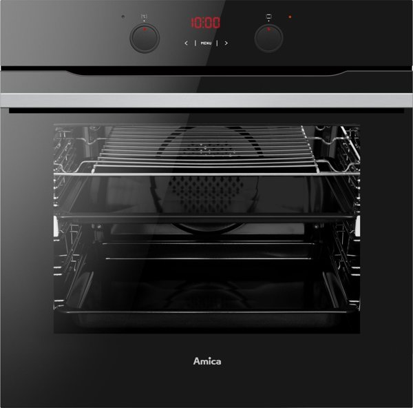 Φούρνος Εντοιχιζόμενος Amica ED37515B Studio, Πολυλειτουργικός, Μαύρο Χρώμα