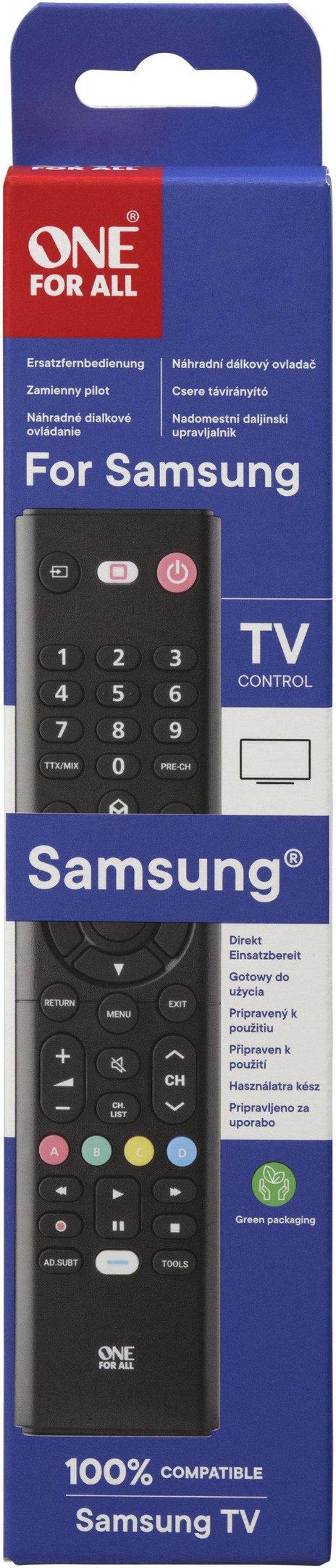 Πιλότος URC1310 One For All - αφιερωμένος για χειρισμό TV Samsung