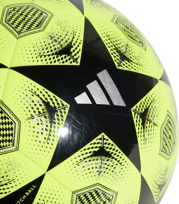 adidas Ποδοσφαιρική μπάλα UCL Club 24/25 Knockout Stages κίτρινο-μαύρη JH1282 4