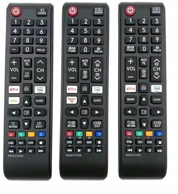 Pilot do TV LCD/LED Samsung BN59-01315B, Netflix, Prime video.
