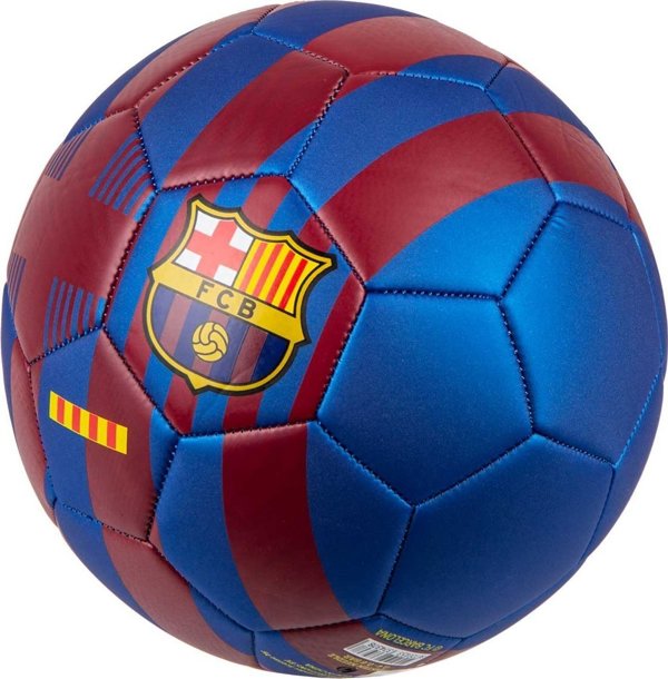 Μπάλα Ποδοσφαίρου FC Barcelona Size 5, Ανθεκτικό Υλικό Πολυεστέρα, Πολύχρωμη