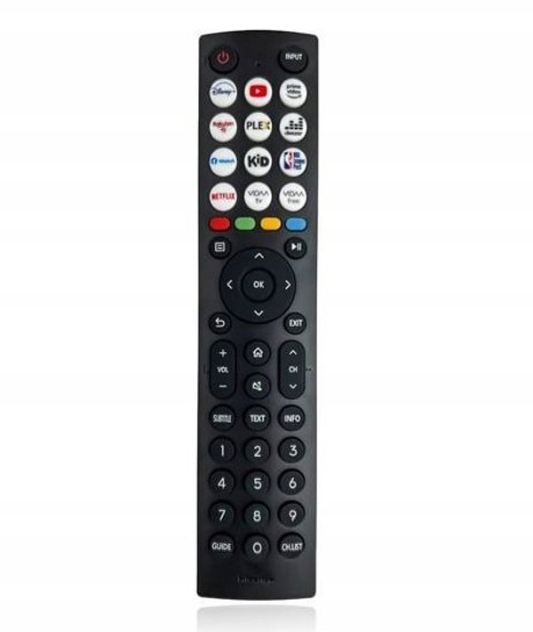 Pilot TV LCD Hisense ERF2J36H NETFLIX,YOUTUBE, Disney+, Rakuten