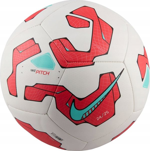 Μπάλα Ποδοσφαίρου Nike Pitch Team FZ2636-104 Λευκή/Μαύρη/Πορτοκαλί