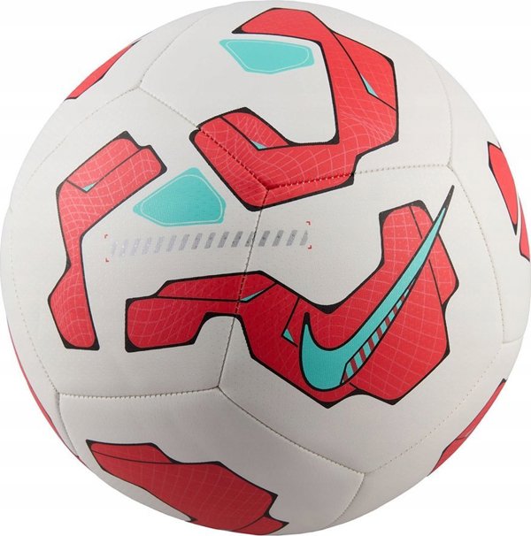 Μπάλα Ποδοσφαίρου Nike Pitch Team FZ2636-104 Λευκή/Μαύρη/Πορτοκαλί