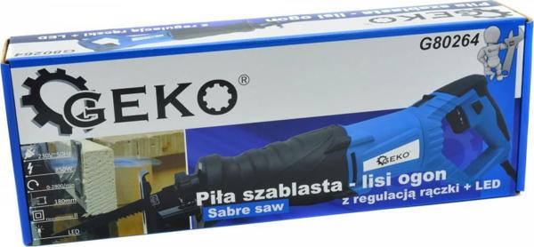 Geko Ηλεκτρική Σπαθόσεγα G80264 850W με Ρυθμιζόμενη Λαβή & LED Φωτισμό