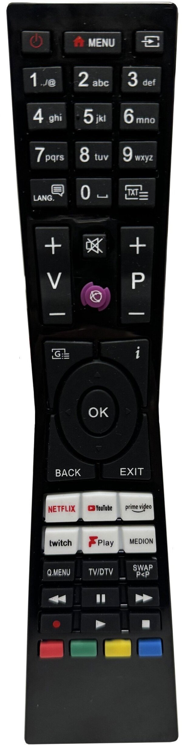 Pilot do TV LCD VESTEL RM-L1785 SMART ,NETFLIX, YOUTUBE,PRIME VIDEO
