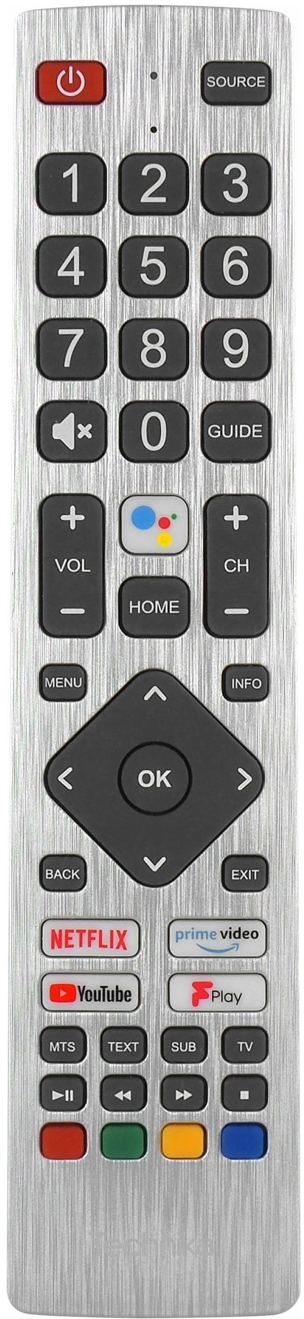 Pilot TV LCD TECHNIKA,SHARP TEF/RMC/0015N,NETFLIX,YOUTUBE , ANDROID