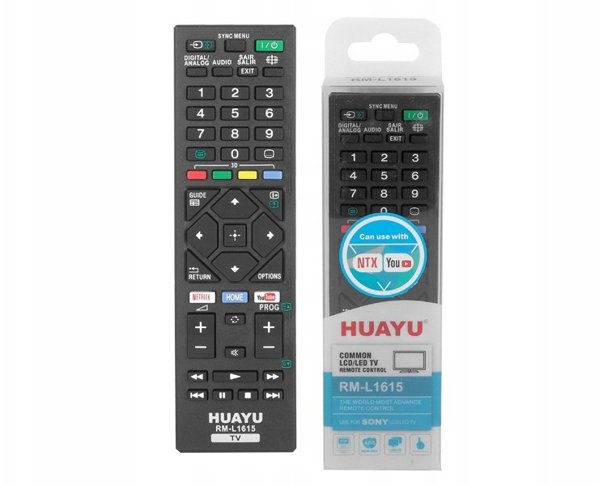 Pilot uniwersalny do TV LCD/LED Sony SMART NETFLIX YOUTUBE,3D
