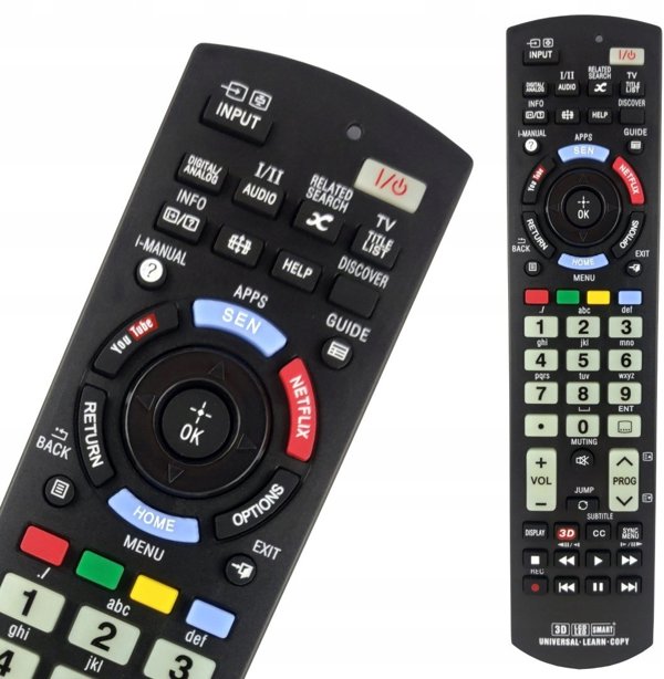 Pilot uniwersalny do TV LCD/LED Sony SMART NETFLIX YOUTUBE,3D