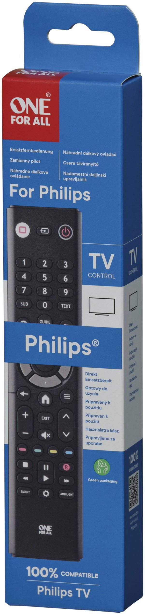 Pilot URC1313 One For All dedykowany do obslugi TV PHILIPS