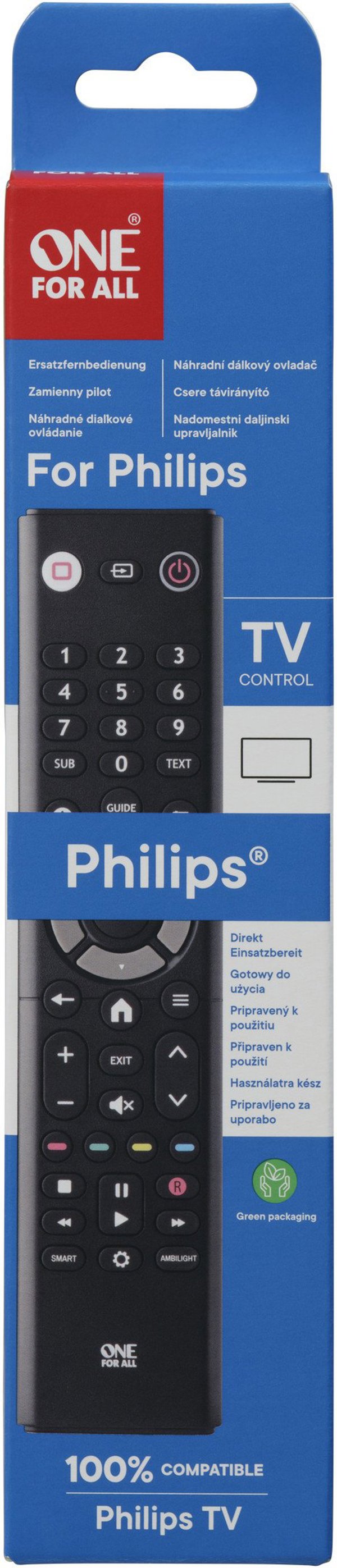 Pilot URC1313 One For All dedykowany do obslugi TV PHILIPS