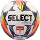 Select Μπάλα Ποδοσφαίρου Brillant Training DB Betclic 1 Liga v24, Λευκό-Πορτοκαλί-Μωβ, Μέγεθος 4