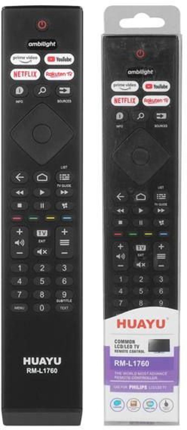 Pilot TV Philips YOUTUBE SMART NETFLIX LXP1760 , zamiennik