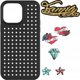 Pinit Θήκη για iPhone 14 Plus 6.7" με Tattoo Pin Dynamic Σχέδιο 1 - Μαύρη