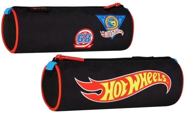 Κασετίνα Starpak Hot Wheels Σωληνωτή, Σχολική Θήκη για Είδη Γραφής, Πολύχρωμη