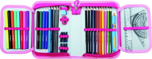 Keyroad Κασετίνα Γεμάτη με 42 Είδη Σχεδίου, 19x13x4.2 εκ., Πολύχρωμη