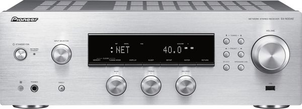 Pioneer SX-N30-AE Ραδιοενισχυτής Δικτύου, Ασημί