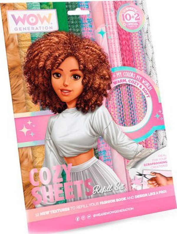 Piornik Kids Euroswan Zestaw uzupelniajacy do Fashion Book 4 wzory 12el. WoW Generation WOW00082 Kids Euroswan