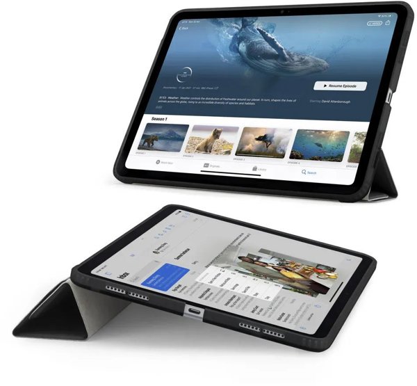 Pipetto Tri-Folio Case - black - iPad (A16) / iPad (2022)