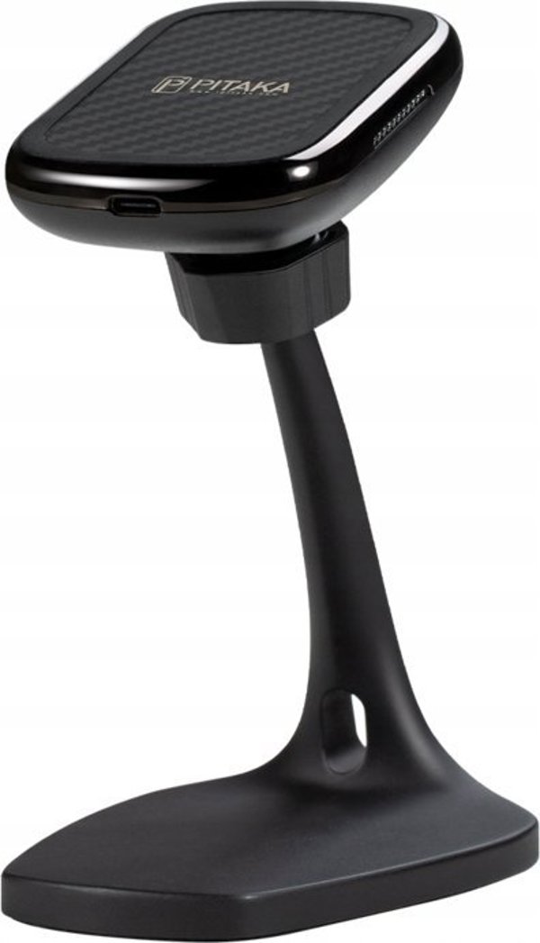 Pitaka MagEZ Mount Qi Desktop Ασύρματος Φορτιστής & Βάση Στήριξης, Gunmetal, για Συσκευές με Qi