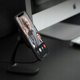 Pitaka MagEZ Mount Qi Desktop Ασύρματος Φορτιστής & Βάση Στήριξης, Gunmetal, για Συσκευές με Qi