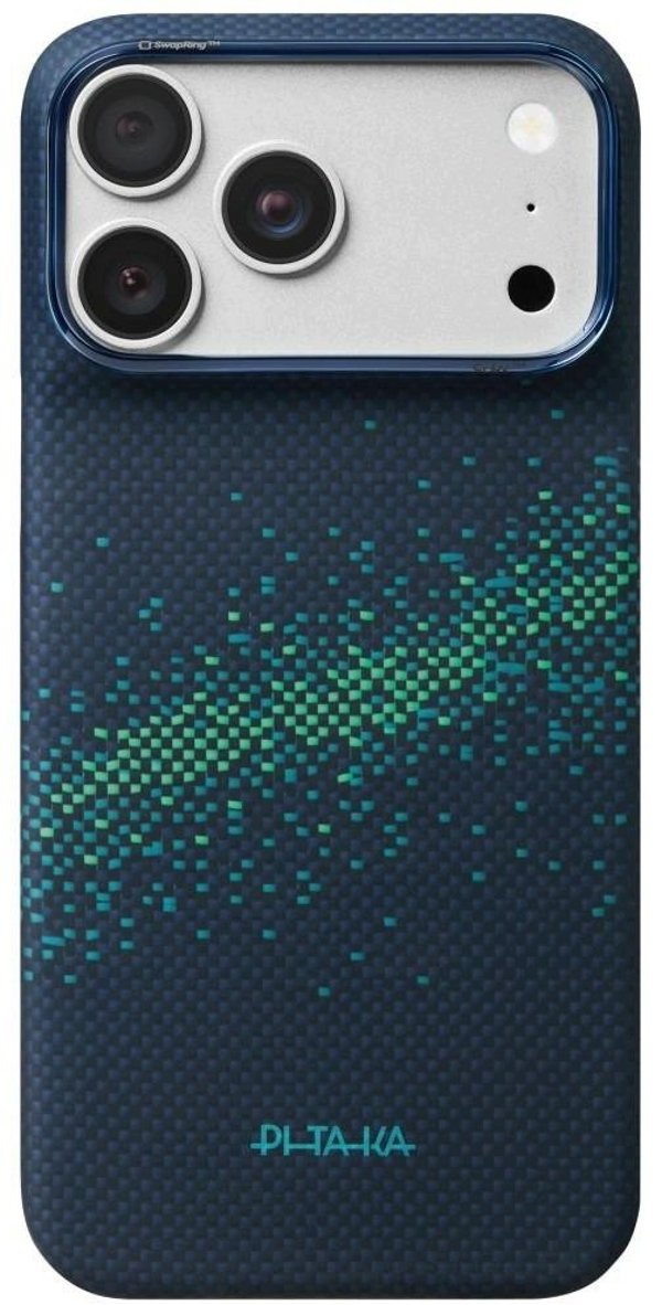 Pitaka Etui Edge Milky Way Galaxy 2.0 do iPhone 18 Pro Max / 17 Pro Max Nearfield Blue