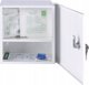 PK-MOT Επιτοίχιο κουτί πρώτων βοηθειών Donau Safety 20" DIN 13164 (+ επιστόμιο) μεταλλικό