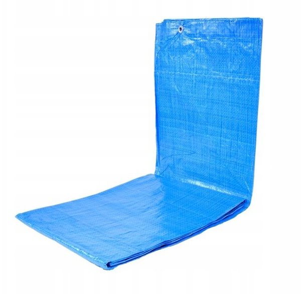 Plandeka 4x5m lekka/niebieska +/-5% (12)