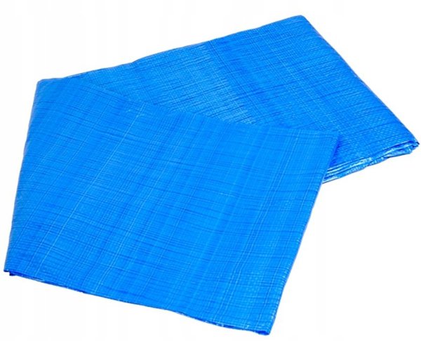 Plandeka 4x5m lekka/niebieska +/-5% (12)