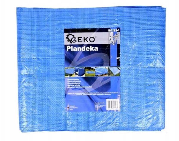 Plandeka 4x5m lekka/niebieska +/-5% (12)