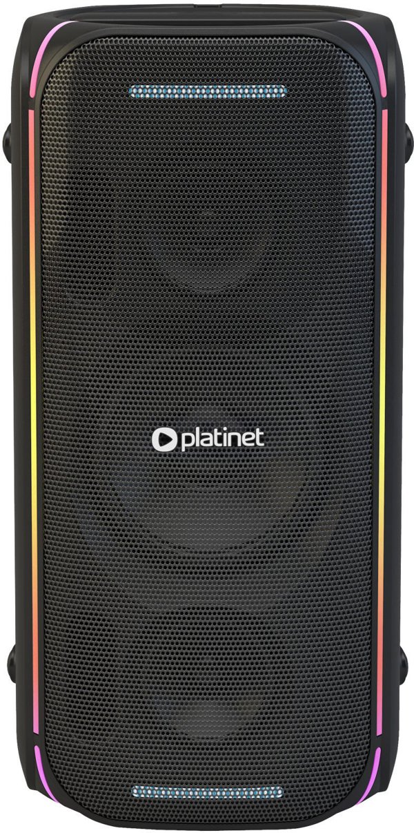 PLATINET SPEAKER PARTY 70W WITH MICROPHONE LED [46251]