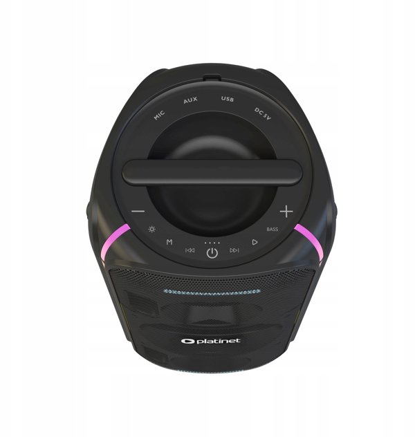 PLATINET SPEAKER PARTY 70W WITH MICROPHONE LED [46251]