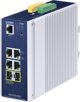 PLANET TSN-5225-4T2S lacza sieciowe Zarzadzany L2+ Gigabit Ethernet (10/100/1000) Aluminium, Niebieski
