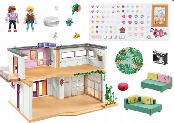 Playmobil Playmobil Ζωντανό Σπίτι 71607 Σπίτι με χειμερινό κήπο