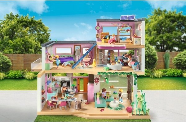 Playmobil Playmobil Ζωντανό Σπίτι 71607 Σπίτι με χειμερινό κήπο
