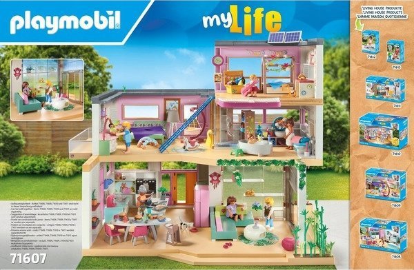 Playmobil Playmobil Ζωντανό Σπίτι 71607 Σπίτι με χειμερινό κήπο