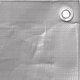 Plandeka vidaXL vidaXL Plandeka, 260 g/m, 2x3 m, szara, HDPE