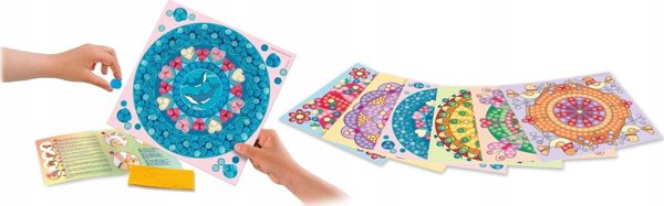 PlayMais PlayMais žaidimas mozaika 3000, Mandala