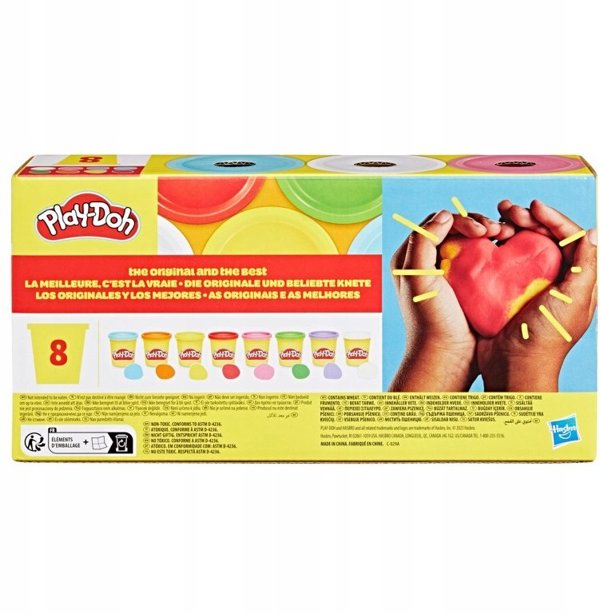 Play-Doh 8 Pack 680 g - Rainbow
