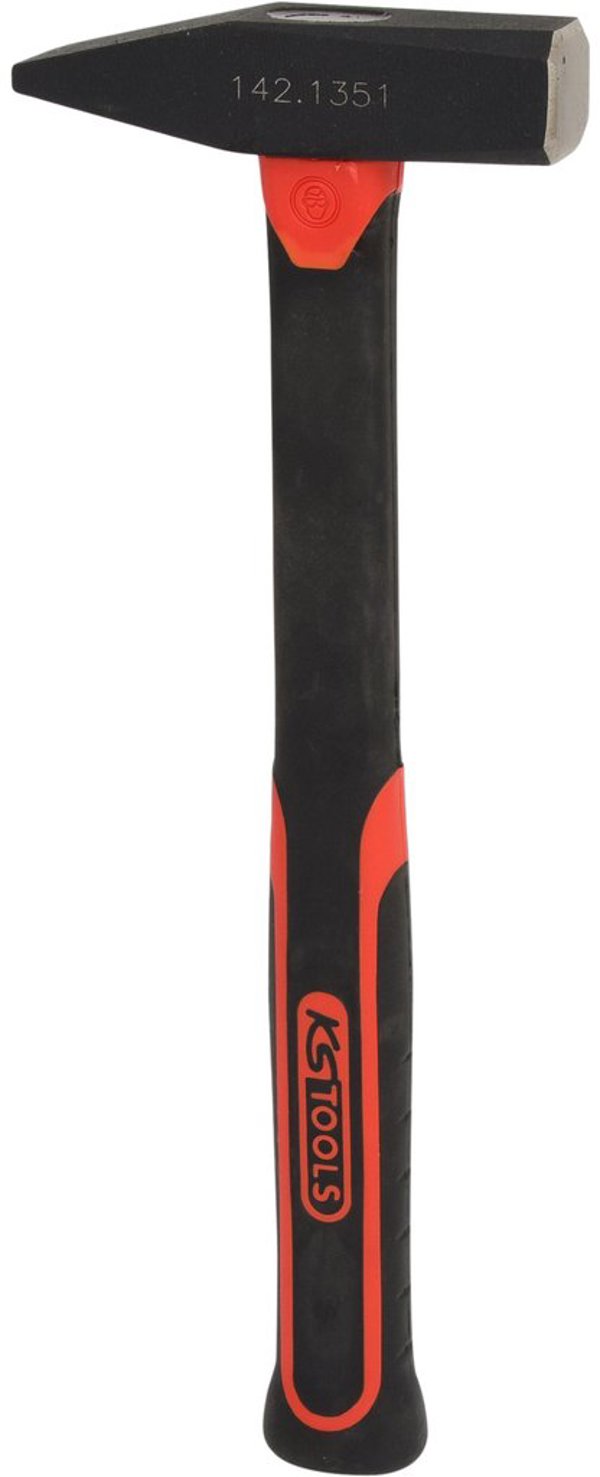 Plaktukas, stiklo pluošto rankena 500g, KS Tools
