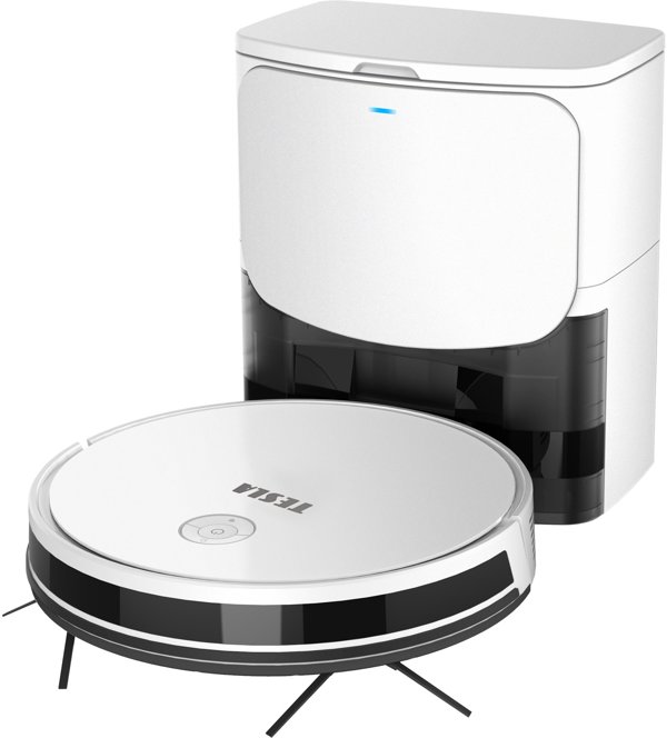 Plaunantis dulkiu siurblys robotas TESLA RoboStar iQ400