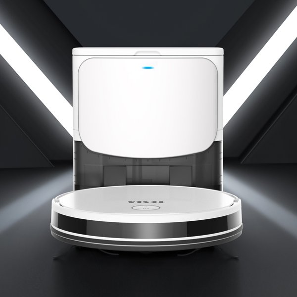 Plaunantis dulkiu siurblys robotas TESLA RoboStar iQ400