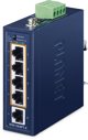 PLANET IP40 Compact Industrial Fast Ethernet 10/100 Μπλε